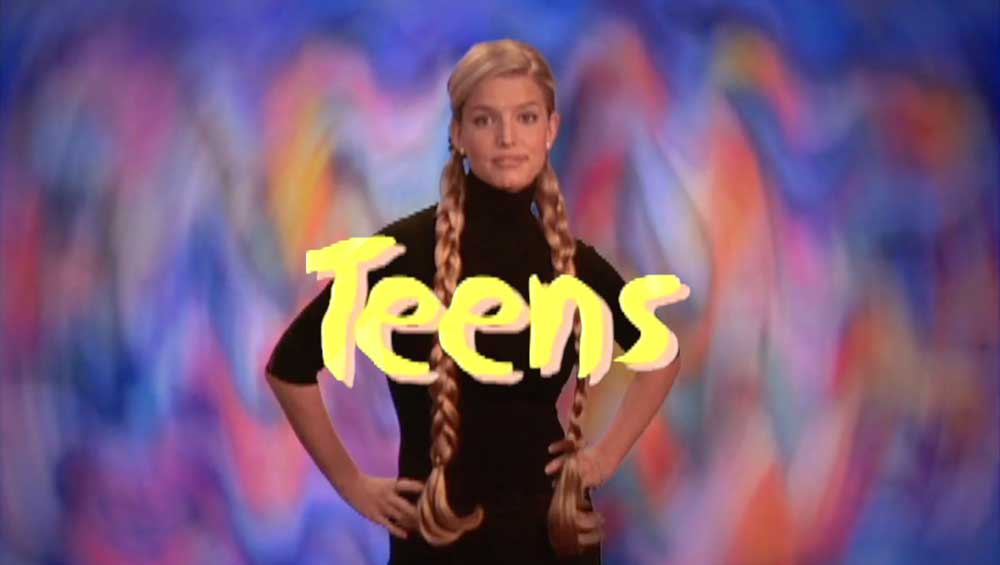 Jessica Simpson, host of Teens.